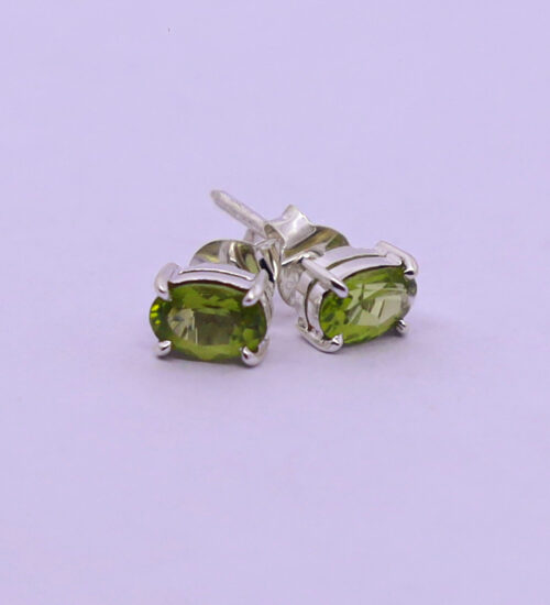 Peridot Small Stud Earring