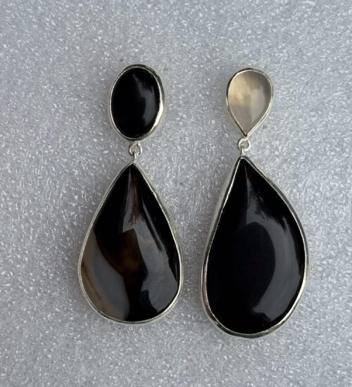 Mismatched - Black Onyx & Moonstone
