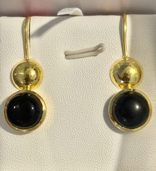 Black onyx Round top